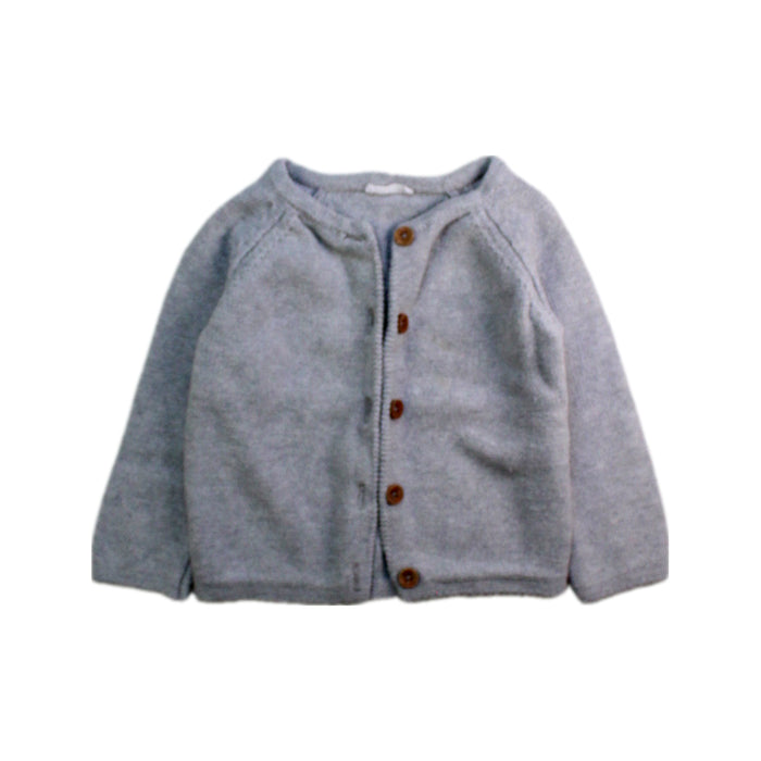 A Grey Cardigans from Jamie Kay in size 6-12M for girl. (Front View)