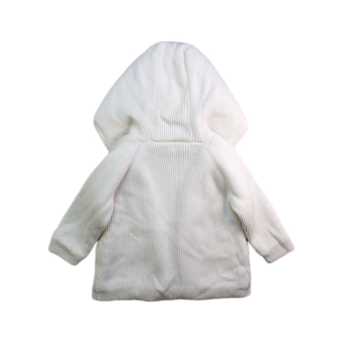 A White Puffer/Quilted Coats & Outerwear from Seed in size 6-12M for neutral. (Back View)