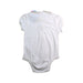 A White Short Sleeve Bodysuits from Jojo Maman Bébé in size 6-12M for girl. (Back View)