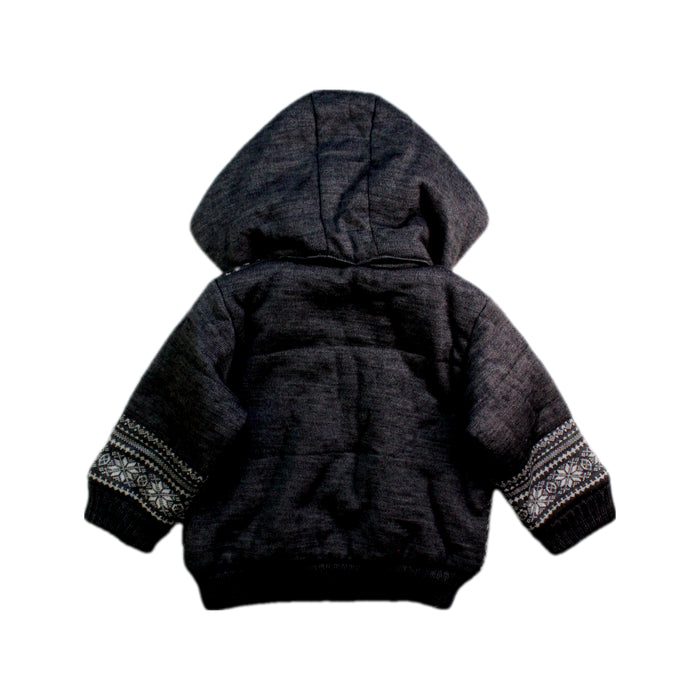 A Grey Hooded Sweatshirts from Comme Ca Ism in size 12-18M for boy. (Back View)