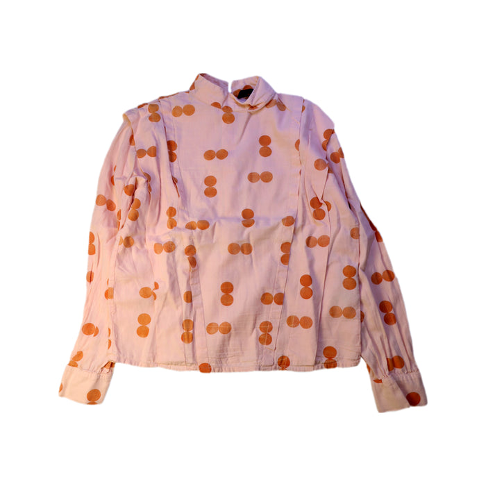 A Pink Long Sleeve Tops from The Animals Observatory in size 6T for girl. (Front View)