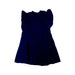 A Navy Sleeveless Dresses from Sea New York in size 5T for girl. (Back View)