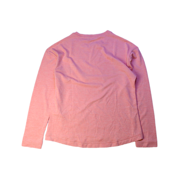 A Pink Long Sleeve T Shirts from Patagonia in size 5T for neutral. (Back View)