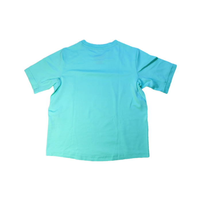 A Blue Rash Guards from Patagonia in size 5T for neutral. (Back View)