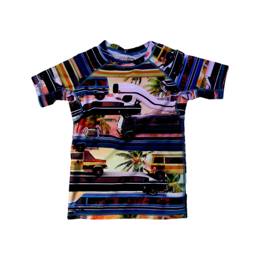 A Multicolour Rash Guards from Molo in size 7Y for girl. (Front View)