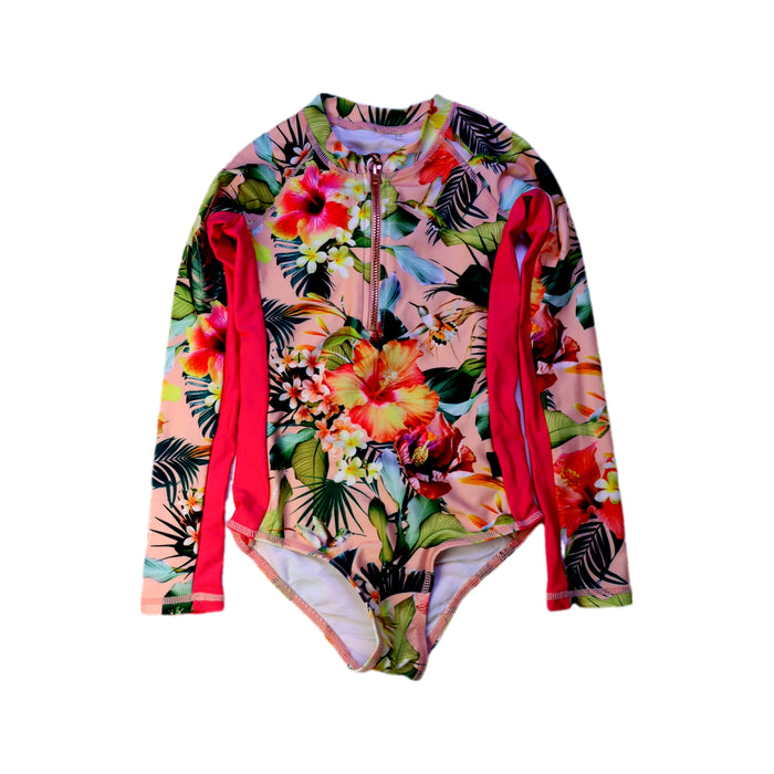 A Multicolour Swimsuits from Molo in size 6T for girl. (Front View)