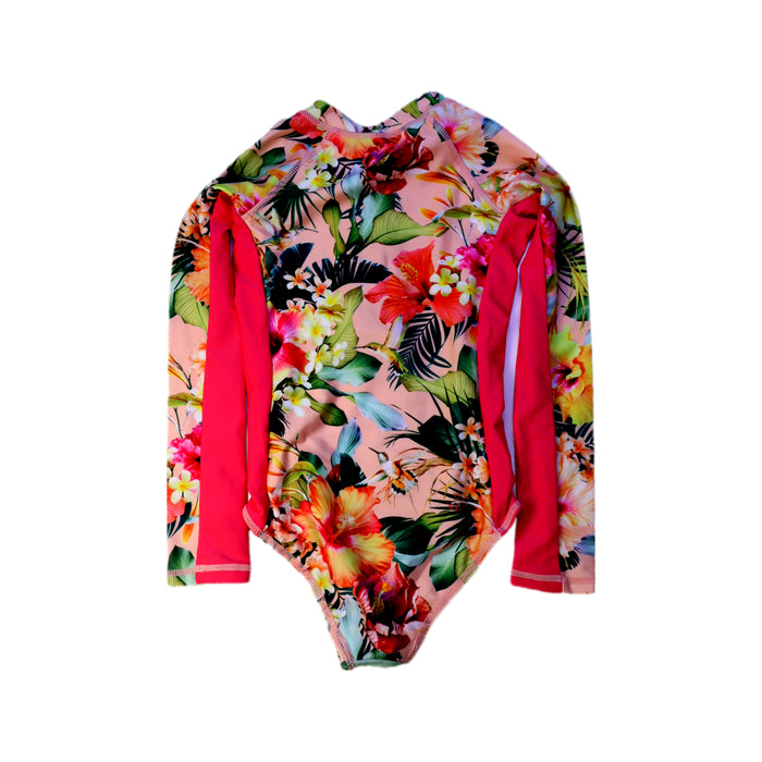 A Multicolour Swimsuits from Molo in size 6T for girl. (Back View)