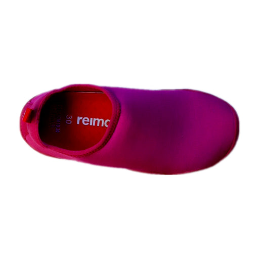 A Pink Aqua Shoes from Reima in size 6T for girl. (Front View)