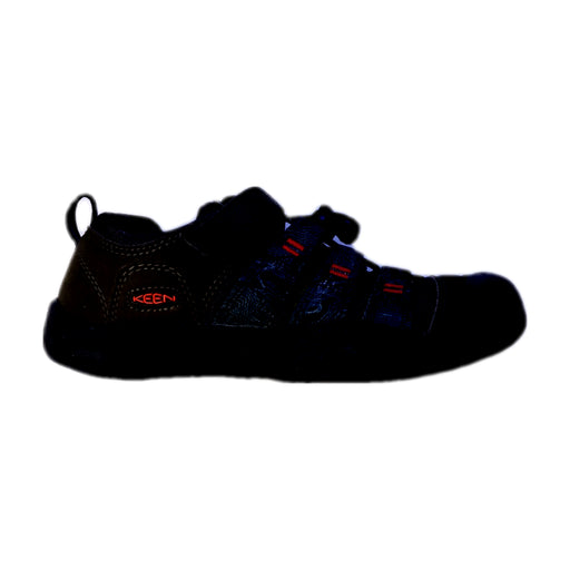 A Black Sandals from Keen in size 9Y for neutral. (Front View)