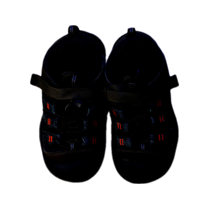 A Black Sandals from Keen in size 9Y for neutral. (Back View)