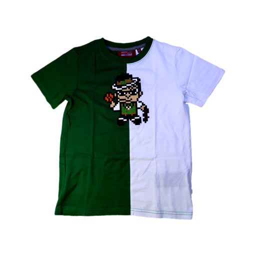 A Green Short Sleeve T Shirts from Mostly Heard Rarely Seen in size 8Y for neutral. (Front View)