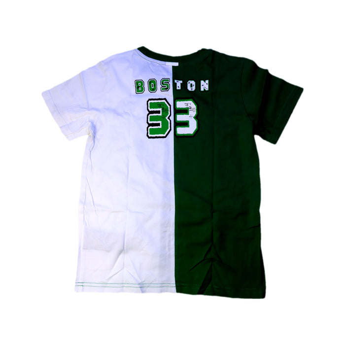 A Green Short Sleeve T Shirts from Mostly Heard Rarely Seen in size 8Y for neutral. (Back View)