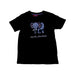 A Black Short Sleeve T Shirts from Mostly Heard Rarely Seen in size 8Y for neutral. (Front View)