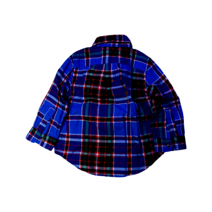 A Blue Long Sleeve Shirts from Ralph Lauren in size 12-18M for boy. (Back View)