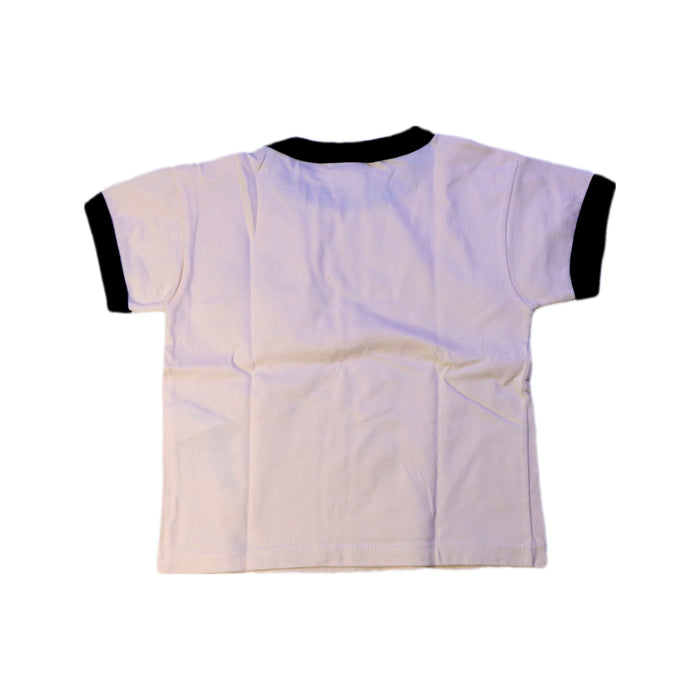 A White Short Sleeve T Shirts from Petit Bateau in size 6-12M for boy. (Back View)