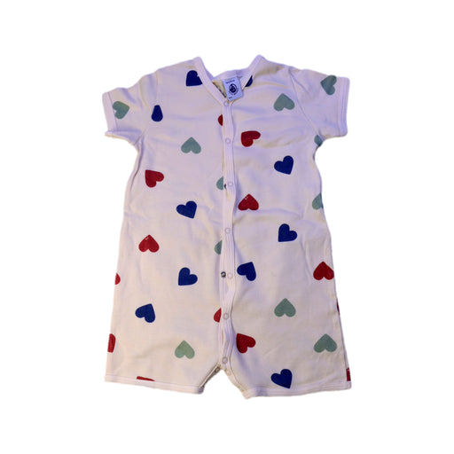 A Multicolour Short Sleeve Rompers from Petit Bateau in size 12-18M for boy. (Front View)