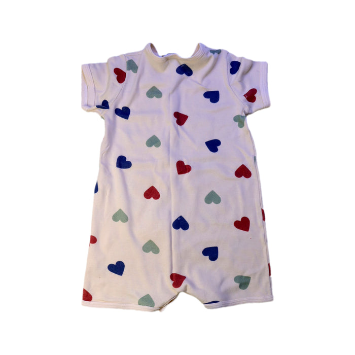 A Multicolour Short Sleeve Rompers from Petit Bateau in size 12-18M for boy. (Back View)