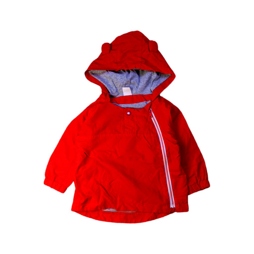 A Red Rain Jackets from Seed in size 2T for neutral. (Front View)