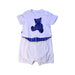 A White Short Sleeve Rompers from Nicholas & Bears in size 2T for neutral. (Front View)