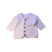 A Grey Puffer/Quilted Jackets from Purebaby in size 6-12M for boy. (Front View)