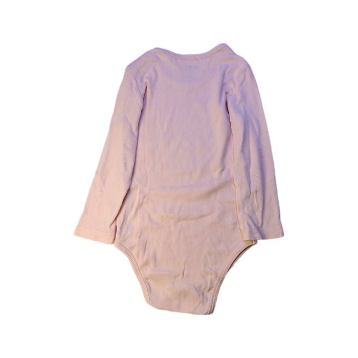 A Peach Long Sleeve Bodysuits from Liewood in size 18-24M for girl. (Back View)