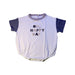 A White Short Sleeve Bodysuits from Quincy Mae in size 18-24M for boy. (Front View)