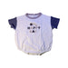 A White Short Sleeve Rompers from Quincy Mae in size 18-24M for boy. (Front View)