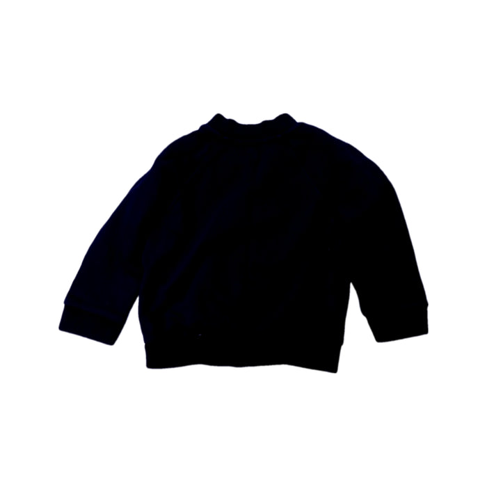 A Black Buttoned Sweatshirts from COS in size 12-18M for boy. (Back View)