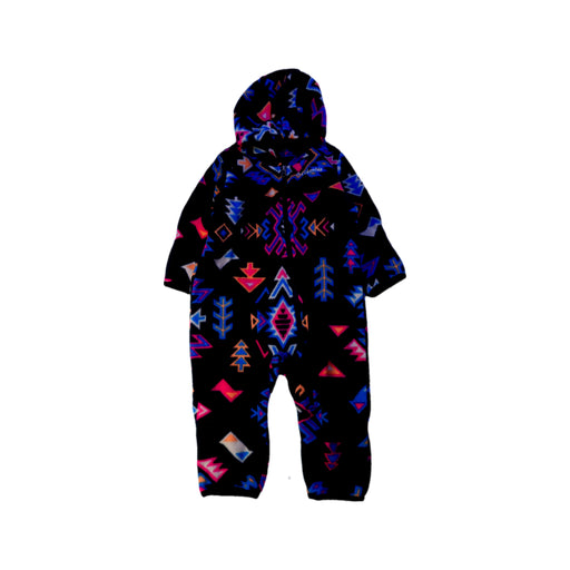 A Black Snowsuits from Columbia in size 6-12M for boy. (Front View)