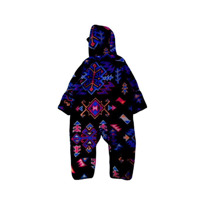 A Multicolour Snowsuits from Columbia in size 6-12M for boy. (Back View)
