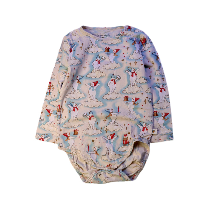 A Multicolour Long Sleeve Bodysuits from Konges Sløjd in size 6-12M for neutral. (Front View)