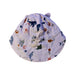 A White Sun Hats from Liewood in size 5T for boy. (Back View)