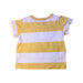 A Yellow Short Sleeve T Shirts from David Jones in size 6-12M for boy. (Back View)