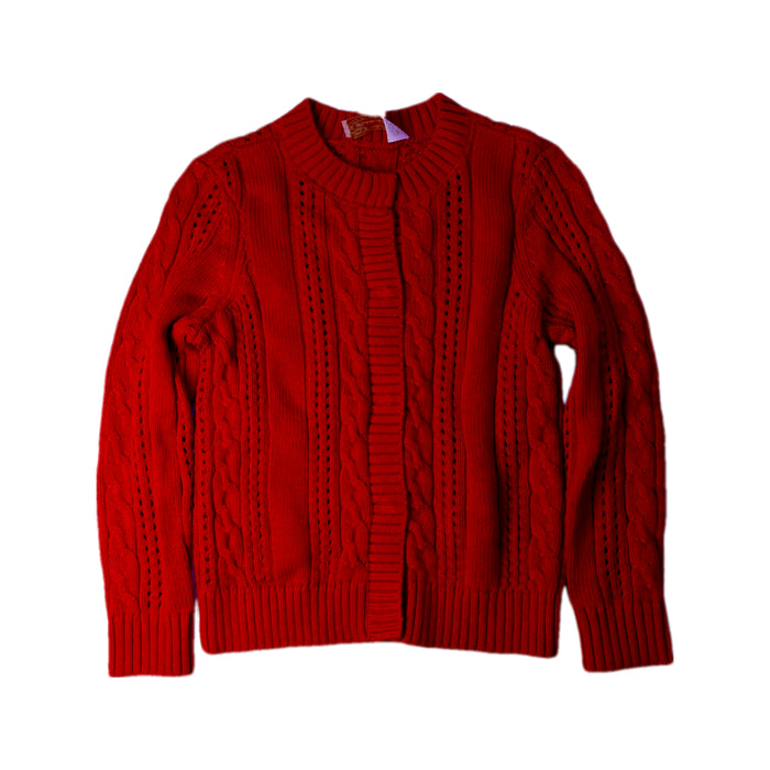 A Red Cardigans from Nicholas & Bears in size 3T for girl. (Front View)