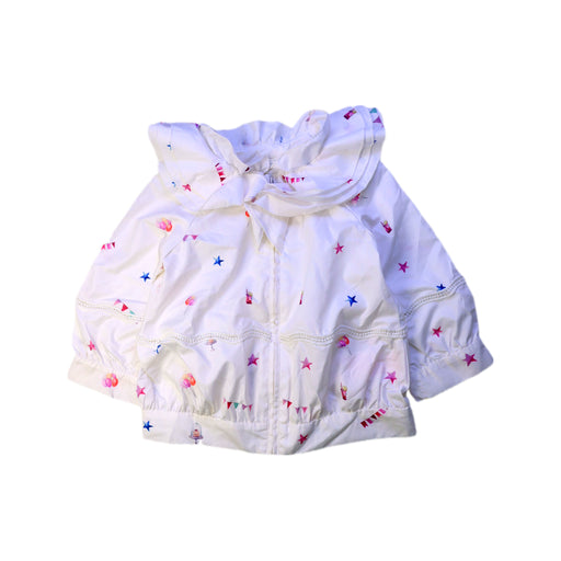 A White Lightweight Jackets from Nicholas & Bears in size 4T for girl. (Front View)