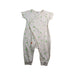 A White Long Sleeve Rompers from Oeuf in size 6-12M for neutral. (Front View)