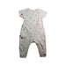 A White Long Sleeve Rompers from Oeuf in size 6-12M for neutral. (Back View)