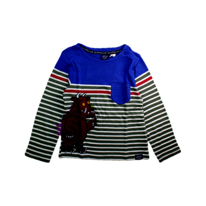 A Multicolour Long Sleeve T Shirts from Jojo Maman Bébé in size 5T for boy. (Front View)