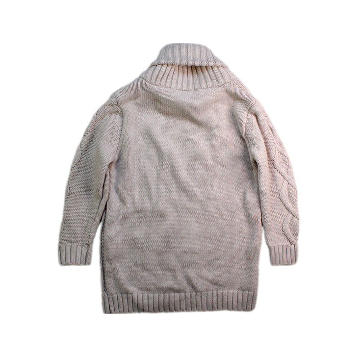A Beige Knit Sweaters from Seed in size 2T for boy. (Back View)