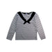 A White Long Sleeve Tops from Petit Bateau in size 8Y for girl. (Front View)
