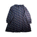 A Multicolour Long Sleeve Dresses from Petit Bateau in size 10Y for girl. (Back View)