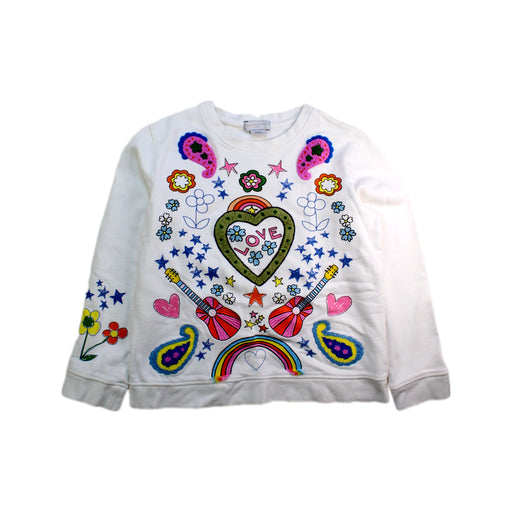A Multicolour Crewneck Sweatshirts from Stella McCartney in size 10Y for girl. (Front View)