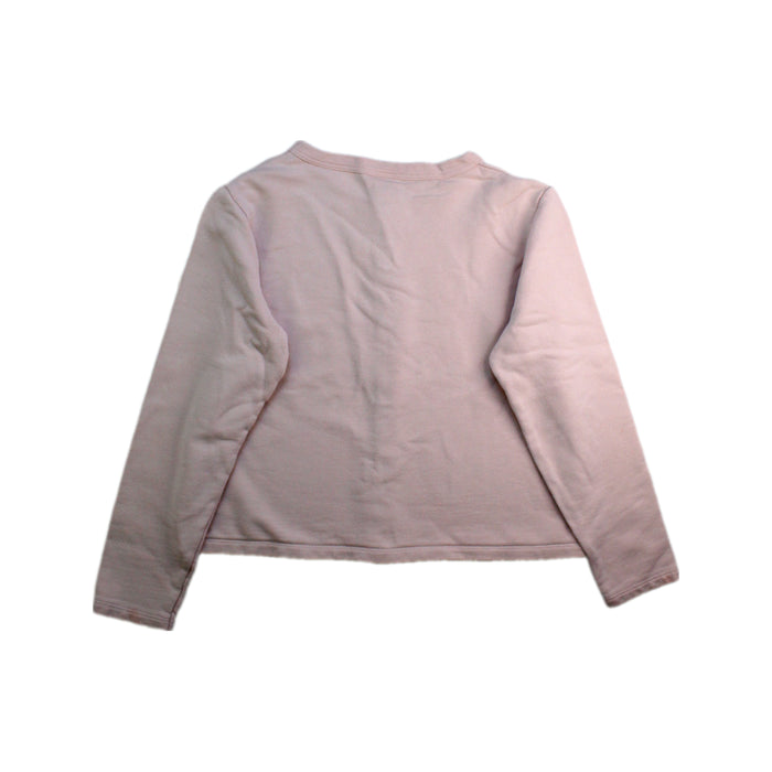 A Peach Cardigans from Petit Bateau in size 10Y for girl. (Back View)