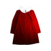 A Red Long Sleeve Dresses from Il Gufo in size 10Y for girl. (Front View)