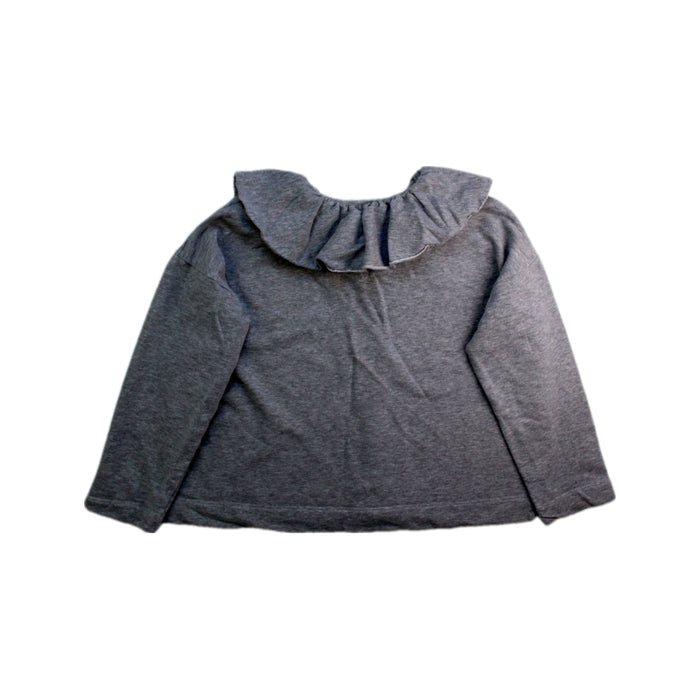 A Grey Lightweight Jackets from Il Gufo in size 10Y for girl. (Back View)