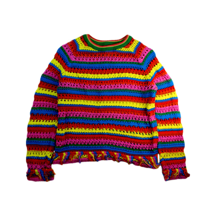 A Multicolour Knit Sweaters from Stella McCartney in size 10Y for girl. (Front View)