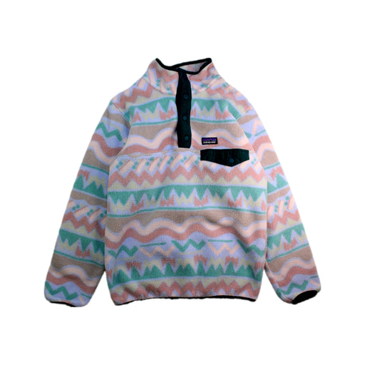A Multicolour Buttoned Sweatshirts from Patagonia in size 10Y for girl. (Front View)