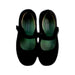 A Black Dress Shoes from Dr. Kong in size 6T for girl. (Back View)