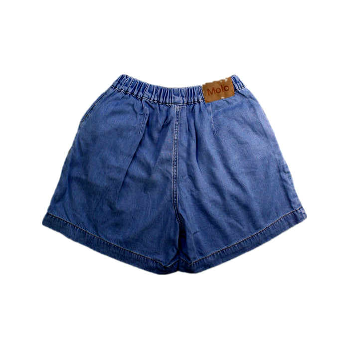 A Blue Shorts from Molo in size 12Y for girl. (Back View)