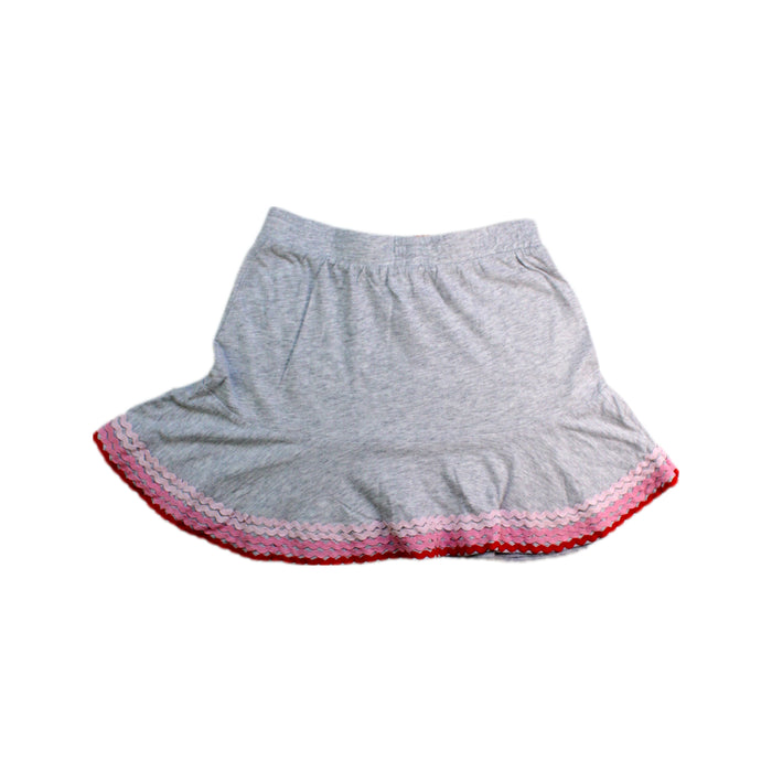 A Grey Short Skirts from Seed in size 9Y for girl. (Back View)